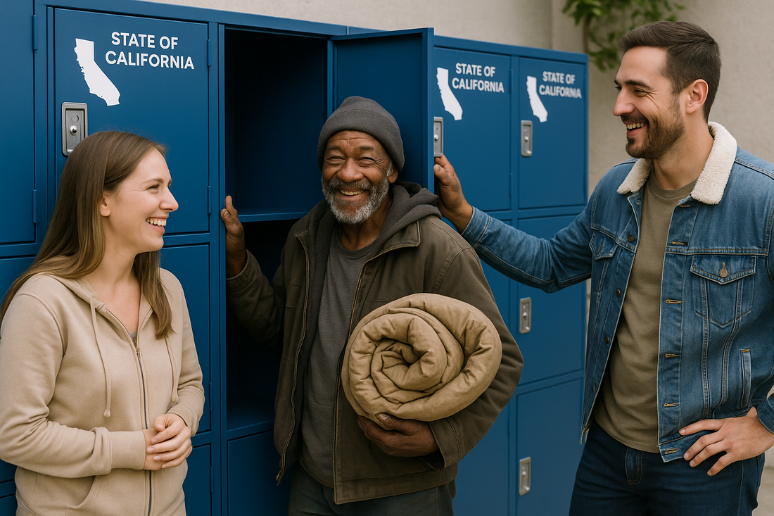 State-Provided Lockers: A Smarter Step Toward Solving Homelessness in California”